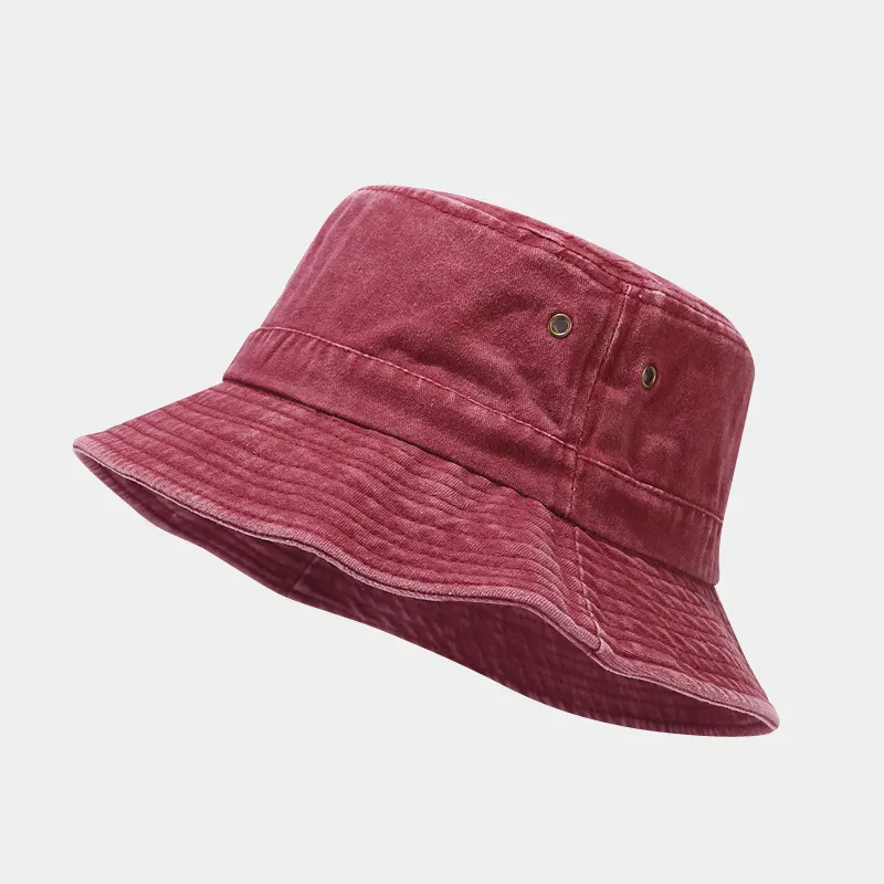 Washed Cotton Bucket Hat