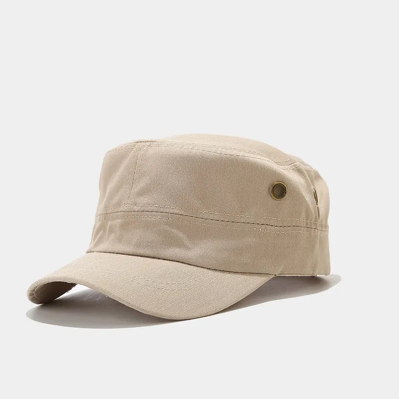 Solid Color Military Cadet Hat