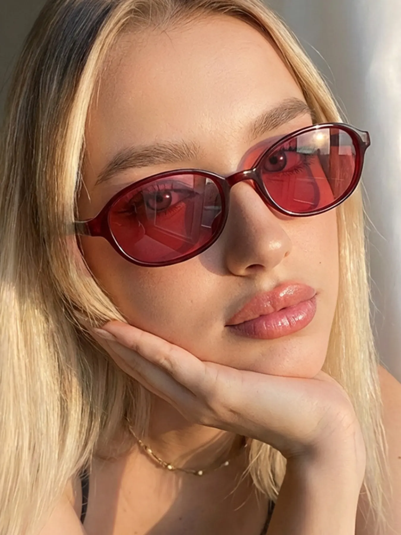 UV Protection Tinted Lens Sunglasses