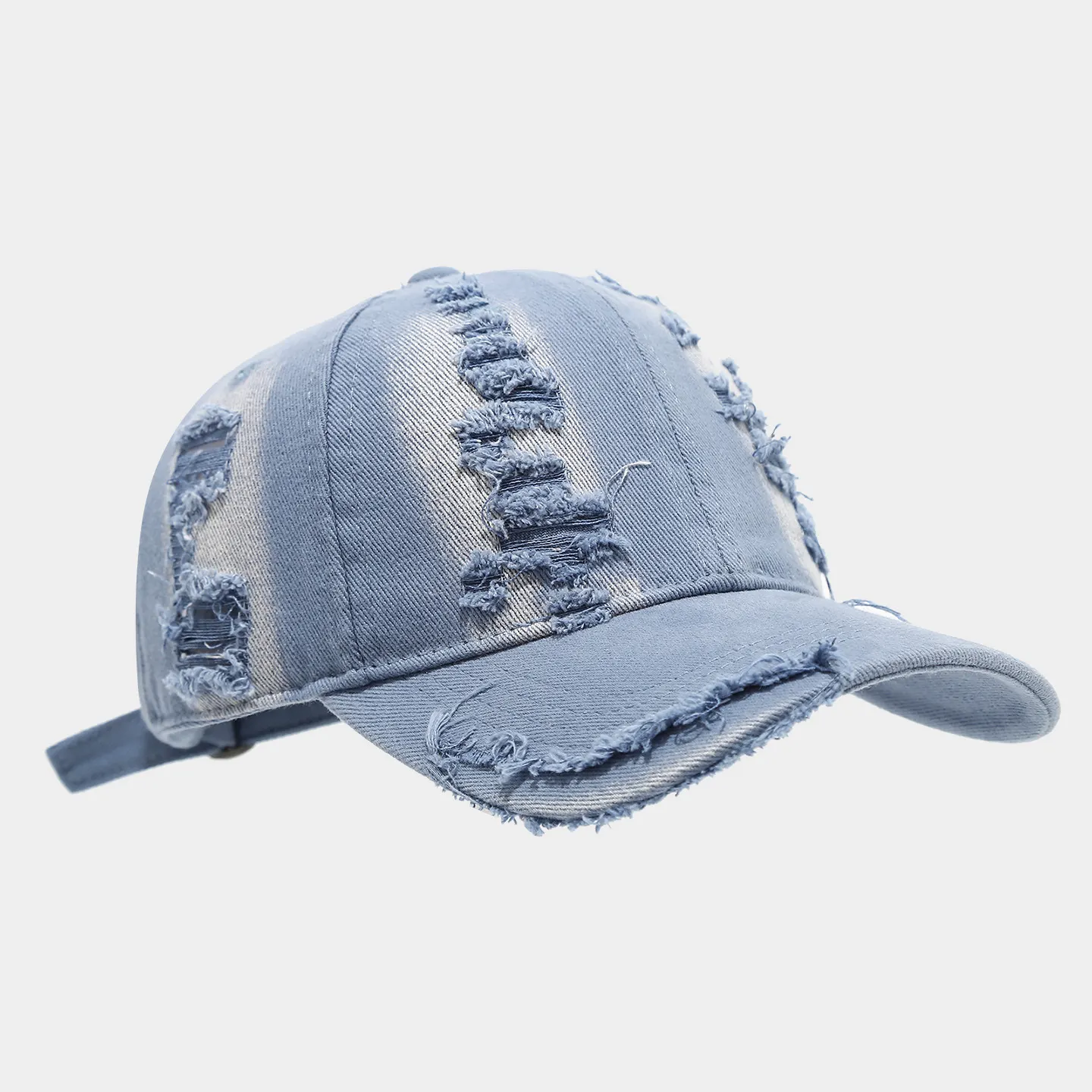 Distressed Cotton Baseball Cap