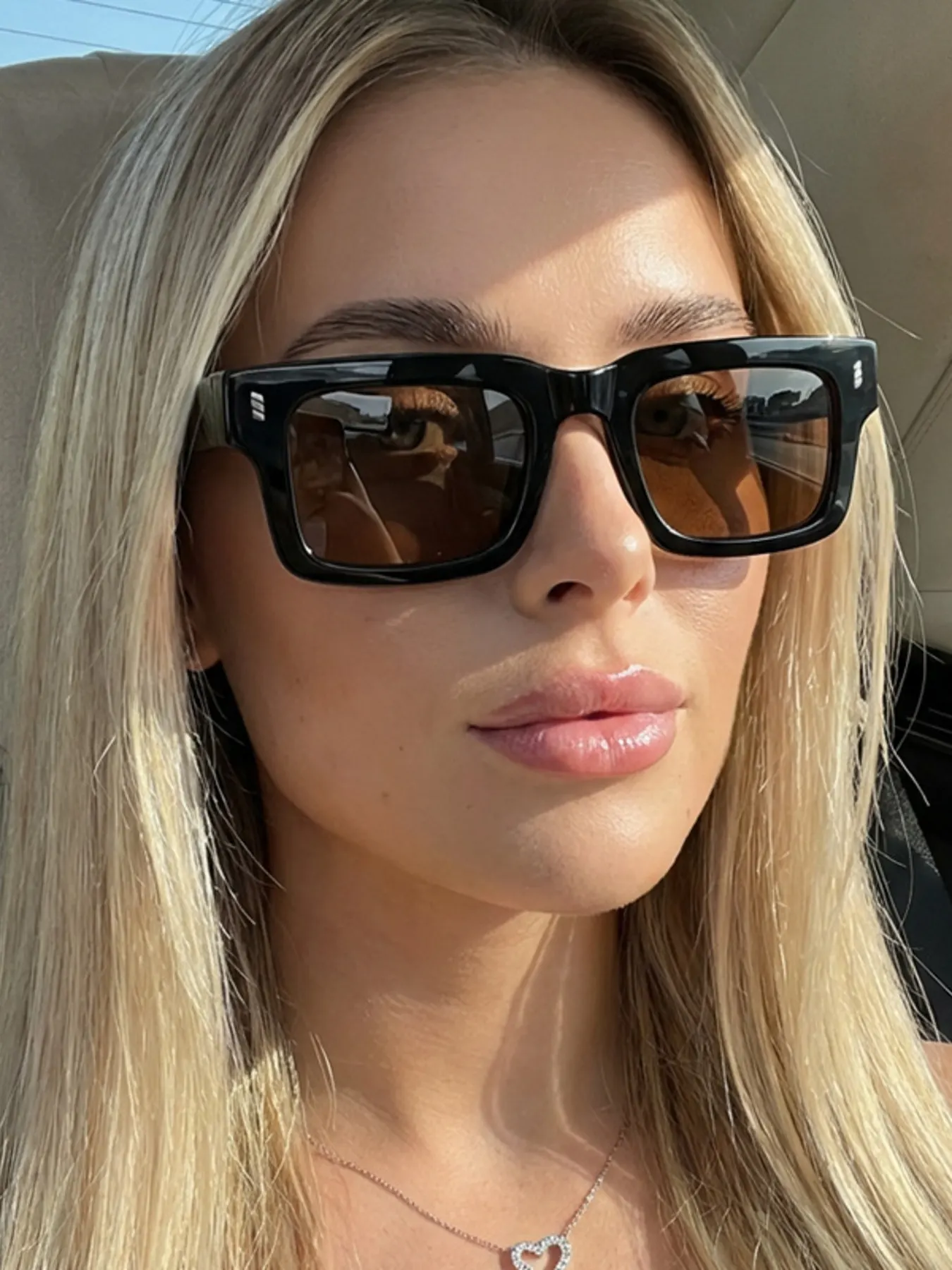 UV Protection Rectangular Sunglasses